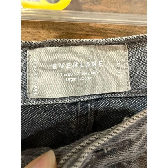 Everlane cropped grey the 90’s cheeky jeans size 31 - Picture 3 of 10
